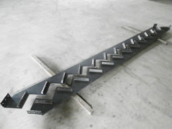 黒皮の除去/階段 before